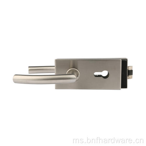 AluminiumBathroom Glass Door Lock Handle